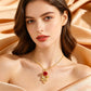 🌹 Collier élégant avec pendentif rose