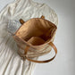 Sac bandoulière pour femme en paille tissée pour la plage