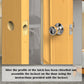🛠️✨🚪 PROMO -50% ! Outil Professionnel d'Installation de Loquet de Porte – Guide de Mortaise Précis, ABS Robuste (5 Couleurs)