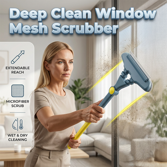 📢📢50 % DE RÉDUCTION !! ⏰Outil extensible pour nettoyer les moustiquaires de fenêtre