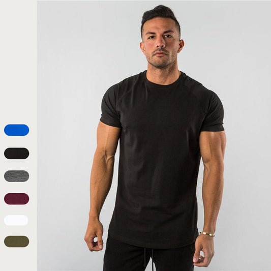 🔥🏃‍♂️✨ PROMO -50% ! T-shirt de Sport Respirant « Muscle Men Gentlemen » – Mélange Coton, Coupe Décontractée & 6 Couleurs (M-3XL)