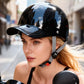 Casquette de baseball unisexe style casque de moto