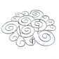 💐🌹🌿 PROMO -50% ! Support Anti-Chute pour Plantes – Fer Robust, Design Spiralé (3 Tailles, Gris Argenté)
