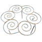 💐🌹🌿 PROMO -50% ! Support Anti-Chute pour Plantes – Fer Robust, Design Spiralé (3 Tailles, Gris Argenté)