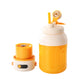 🧃🥂 PROMO SPÉCIALE 34,99€ ! Blender Personnel Portable pour Smoothies & Milkshakes – Sans Fil, 1L, Broyage de Glace, Nettoyage Auto (Beige)