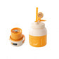 🧃🥂 PROMO SPÉCIALE 34,99€ ! Blender Personnel Portable pour Smoothies & Milkshakes – Sans Fil, 1L, Broyage de Glace, Nettoyage Auto (Beige)