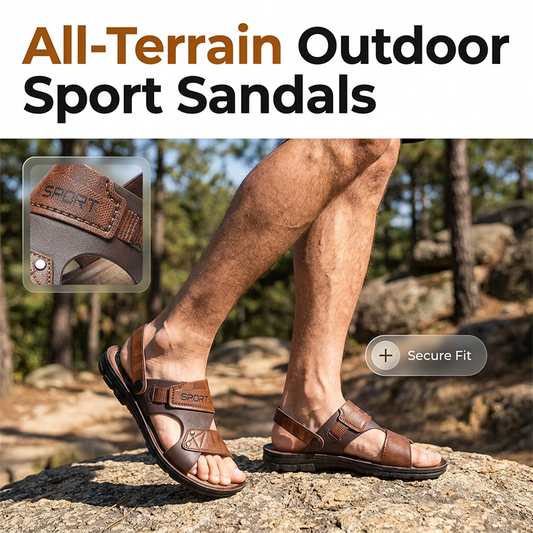 💰 -50% ! Sandales de Sport Outdoor pour Homme – Semelle Antidérapante pour Randonnée ⛰️🤾【Offre Limitée】