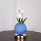 💡 Veilleuse Bouquet de Tulipes – Verre & Métal – Lueur Douce & USB for Chambre & Nursery