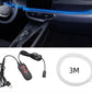 📢⏰🚗 PROMO -50% ! Bande LED Néon d'Ambiance pour Intérieur Voiture – Synchronisation Musicale, Bluetooth, 7 Couleurs (USB 5V)