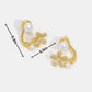 Boucles d'oreilles "Rêve de fleur et perle"