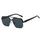 Lunettes de soleil géométriques polygonales stylées pour homme