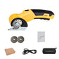 🧵 Kit Ciseaux Électriques Rechargeables – Alliage + TPE – Sans Fil & 2000 mAh for Tissu & DIY