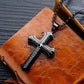 Collier Croix du Notre Père pour homme
