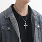 Collier Croix du Notre Père pour homme