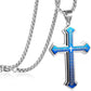 Collier Croix du Notre Père pour homme