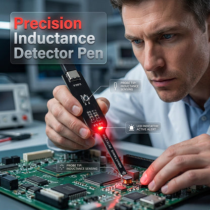 📢⏰🔧 PROMO -50% ! Stylo Détecteur d'Inductance USB-C – pour Réparation Cartes Mères, Diagnostic Rapide, LED (80×16×5 mm)