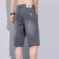 🔥50 % DE RÉDUCTION  💨Short en jean décontracté à la coupe ample pour homme👖