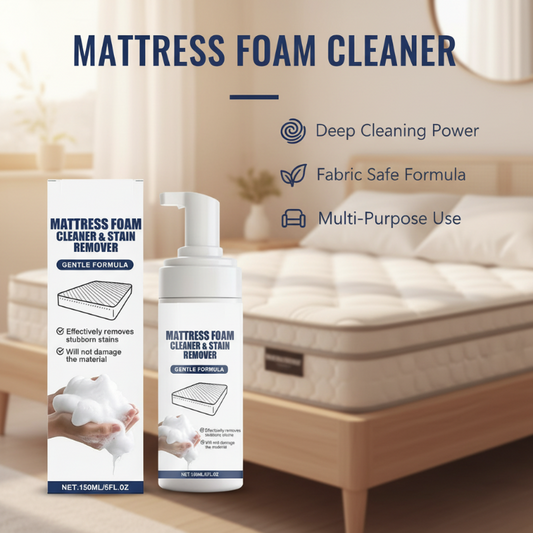 💐 PROMO LIMITÉE -50% ! Nettoyant Moussant pour Matelas – Doux sur Tissus, Puissant sur Salissures 🌸💧 【Offre Spéciale】