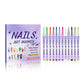 🔥‑50% Réduction ! Lot de feutres nail art DIY 💅 Application facile, couleurs vives, créez des motifs d’ongles originaux ✨