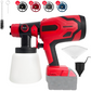 🏆 DERNIER JOUR DE SOLDE - 50% DE RÉDUCTION 🔥 Pistolet à peinture électrique sans fil avec 3 motifs