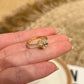 Bague cœur avec délicat détail nœud papillon – Cadeau élégant pour elle 💍🎀