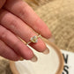 Bague cœur avec délicat détail nœud papillon – Cadeau élégant pour elle 💍🎀