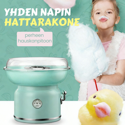 ✅ Machine à barbe à papa à un bouton – Amusante pour toute la famille 🧢🎉