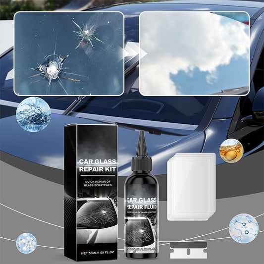 💫 ACHETEZ 3, OBTENEZ 2 GRATUITS! 🚗 Kit de réparation rapide pour bris de glace – Résine haute performance, facile à utiliser & résultats invisibles – Idéal pour fissures et impacts sur pare-brise 🔧