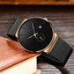 ⌚✨ PROMO LIMITÉE -50% ! Montre Homme Minimaliste – Quartz, Acier Inoxydable, Étanche 30m, Verre Minéral, 40mm, 72g