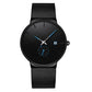 ⌚✨ PROMO LIMITÉE -50% ! Montre Homme Minimaliste – Quartz, Acier Inoxydable, Étanche 30m, Verre Minéral, 40mm, 72g