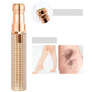 ✂️ Tondeuse de précision 3-en-1 – Têtes interchangeables, lames lavables, rechargeable USB – Design ergonomique compact pour visage et corps ✨