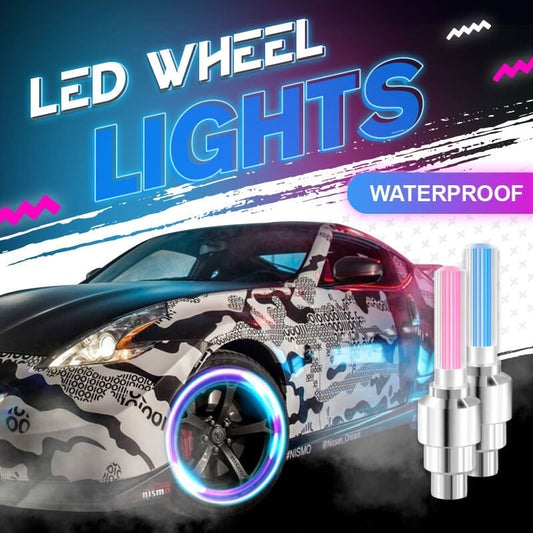 🚴 Lampe LED pour roue – Fini les trajets nocturnes invisibles – Induction par vibration, étanche, installation rapide – Idéal pour vélo, moto et voiture 🌟