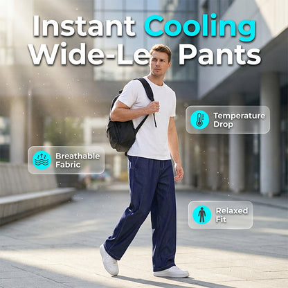 👖 Pantalon droit à jambes larges décontracté pour homme