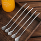 🥤 PROMO FLASH : 50% DE RÉDUCTION ! Paille-Cuillère 2-en-1 – Acier Inoxydable 304 Alimentaire – Démontable & Tête Filtrante for Thé, Maté & Jus 🍵