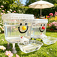 📢⏰🐾 PROMO -50% ! Distributeur d'Eau pour Animaux Grande Capacité – 3L ou 5L, Système Gravité, Transparent, Sans Électricité, Facile à Nettoyer (Nez Rouge/Jaune)