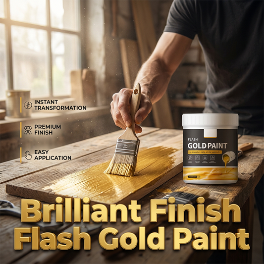 🔥Jusqu'à épuisement des stocks -50% !🎉 Peinture dorée flash multiusage à base d'eau
