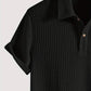Chemise à manches courtes en maille pour homme