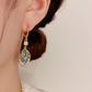 🔥Nouveautés 2026 et promotions exceptionnelles🔥Boucles d'oreilles créoles pendantes bleu ciel