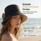 👒🔥 PROMO -50% ! Chapeau de Soleil Femme Larges Bords – Protection 360° Visage Oreilles Cou, Tissu Respirant Premium Doux Peau, Flexible Enroulable Voyage, Nœud Ruban Élégant · 3 Coloris · 55-57cm ✨