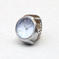 Montre bague ronde à quartz créative