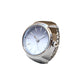 Montre bague ronde à quartz créative
