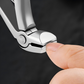 Coupe-ongles robuste à tête inclinée