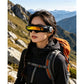 🕶️🔥✨ PROMO -50% ! Lunettes de Soleil Rétro Punk Asymétriques – UV400, Catégorie 4, PC Léger, 4 Couleurs, Style Urbain/Festif