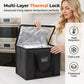 🧊 Sac Isotherme Grande Capacité – Non Tissé & Aluminium – Imperméable & Multicouche for Livraison & Pique-Nique