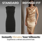 Robe midi sans manches à encolure béatrice pour femme
