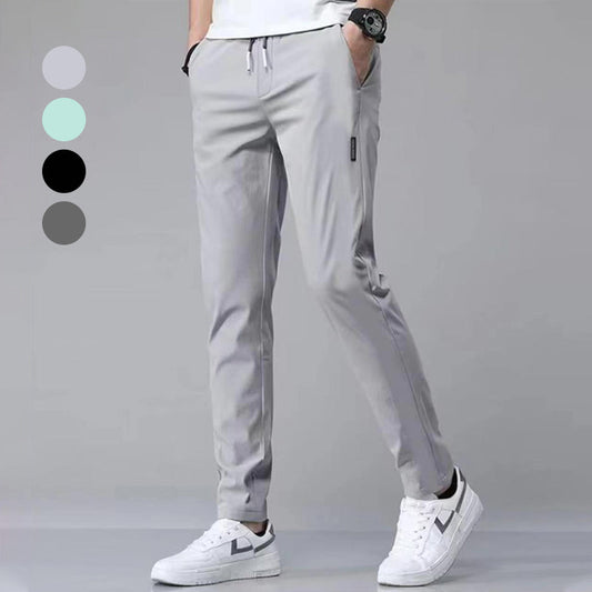 🏃‍♂️  Men's Ice Silk Sweatpants – Quick-Dry, Loose Fit, Lightweight ❄️