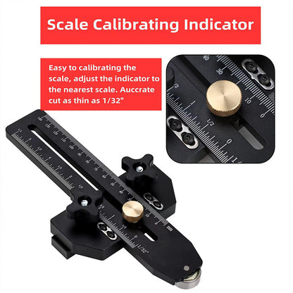 🔧 Gabarit pour scie circulaire à table à coupe fine – Précis, durable & facile à monter – Idéal pour des coupes nettes et régulières en atelier 🪚