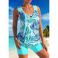 🩱 OFFRE LIMITÉE - 50% DE RÉDUCTION ! ✨ Maillot de bain deux pièces sportif – Décolleté croisé, séchage rapide, tailles inclusives 🌊