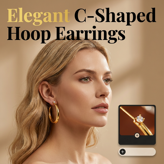 Boucles d'Oreilles Créoles Effilées Chic pour Femme