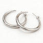 Boucles d'Oreilles Créoles Effilées Chic pour Femme